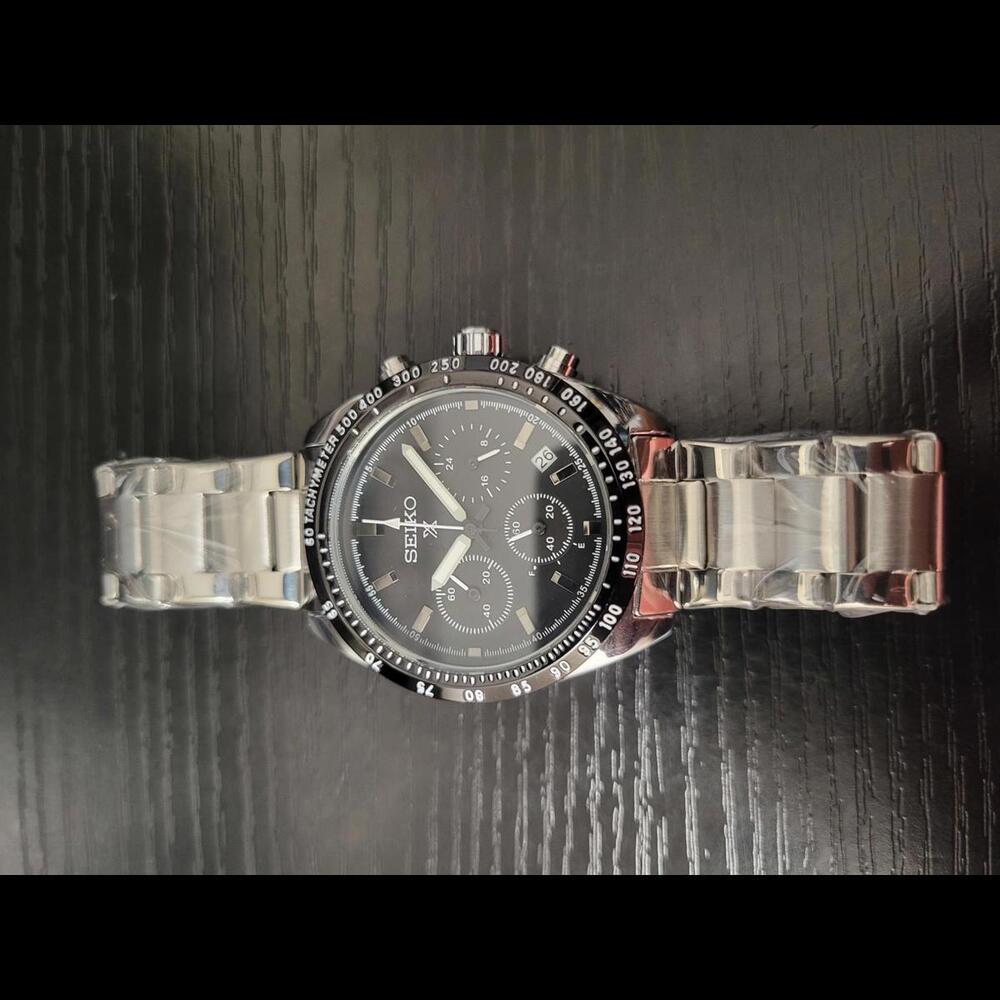 🔥NEW Seiko Diver Tachymeter Men's Chronograph Date Watch - Picture 2 of 6
